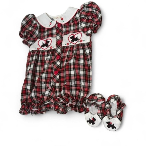 Vintage/Y2K Scottie Romper - Picture 1 of 6